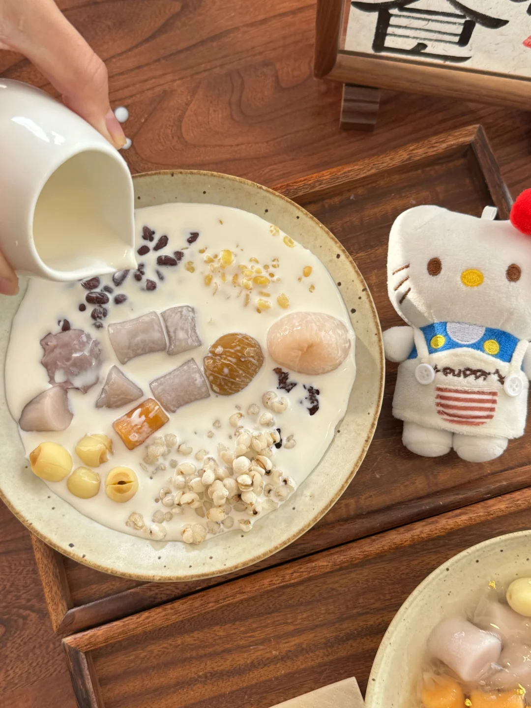 我天！邢台也有了！黑芝麻系列糖水吼吼吃………