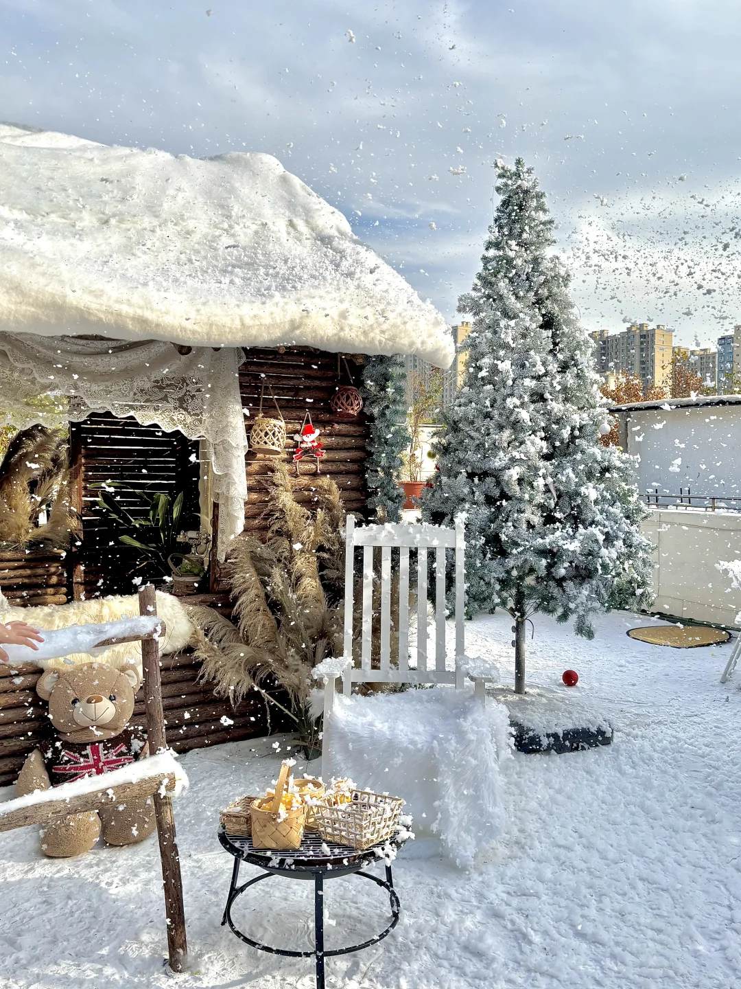 石家庄！能飘雪🌨️的小屋！！！