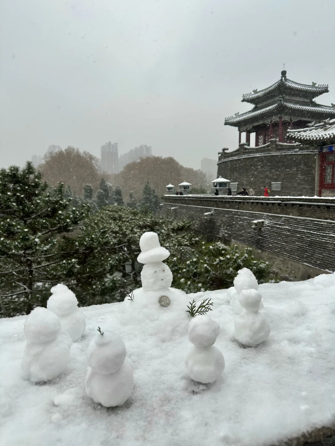 12月2日实况！！邯郸的大雪好美！！！