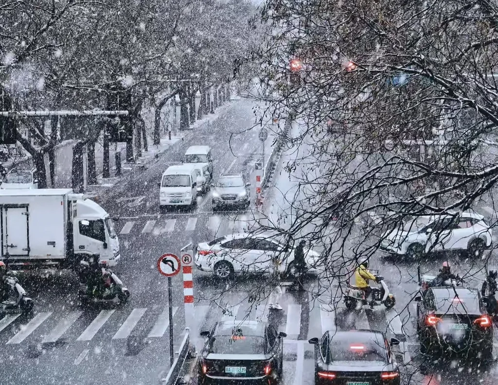 石家庄初雪❄️