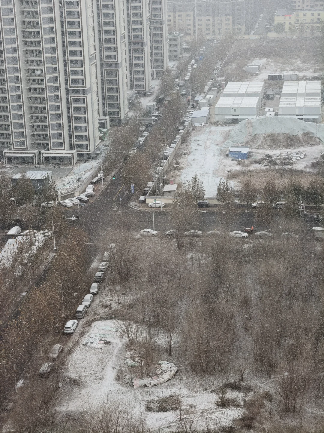 石家庄那些扬言今天下雪就去舔槐安路的人呢