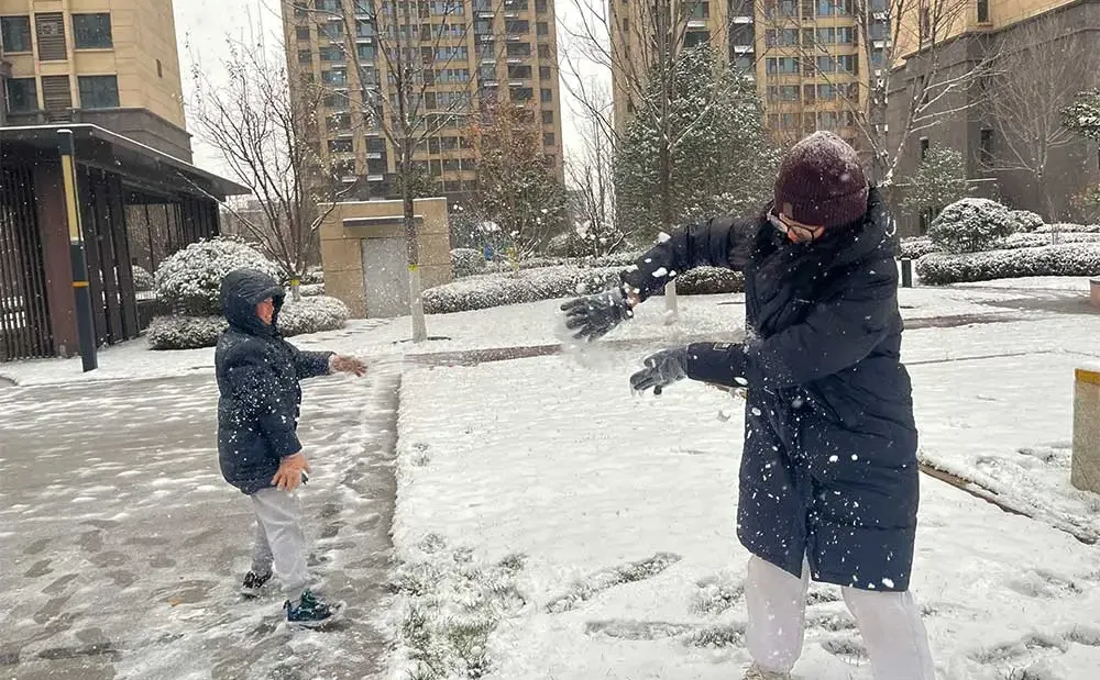邢台下雪了！