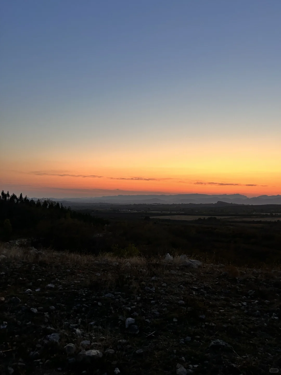 从邢台市区开车只要20分钟就能看到绝美日落