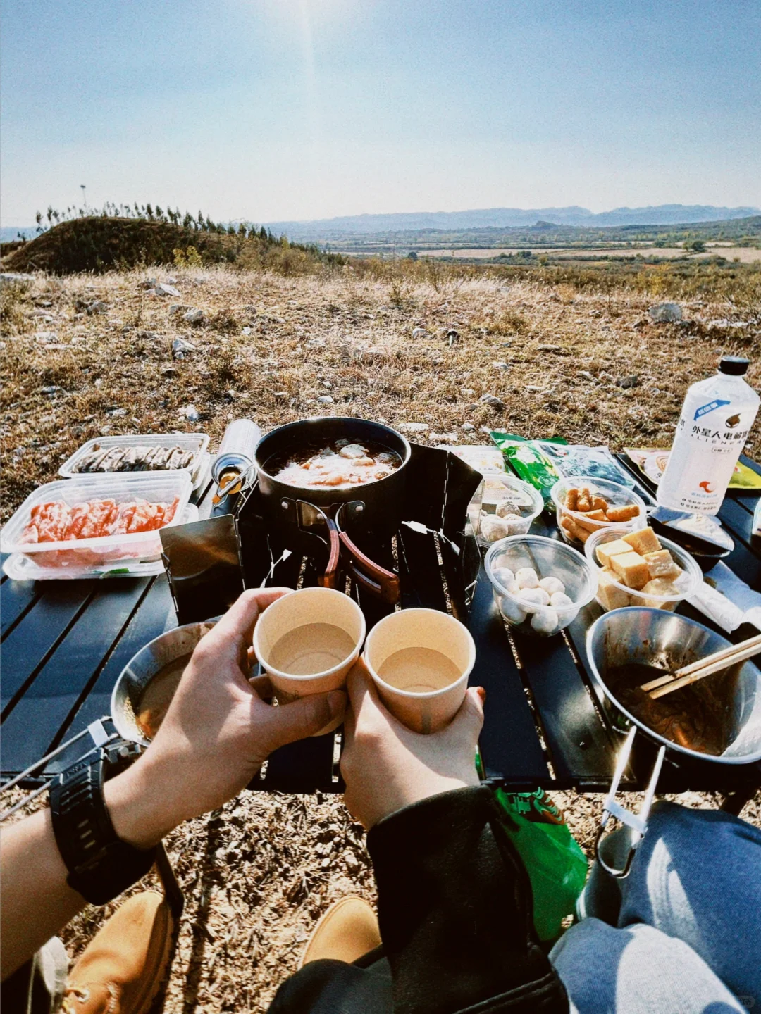 从邢台市区开车只要20分钟就能看到绝美日落