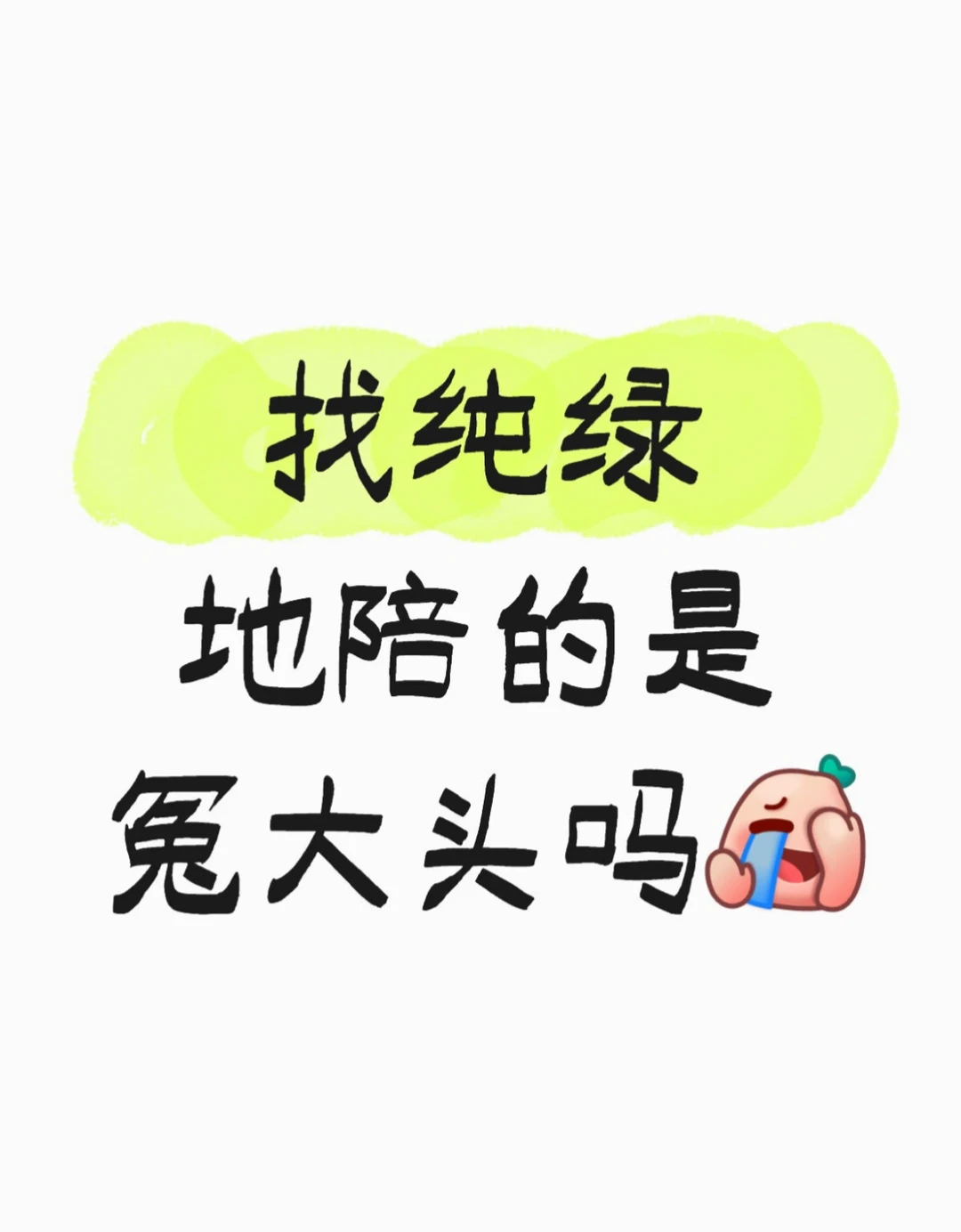 找绿色地陪的是冤大头吗？