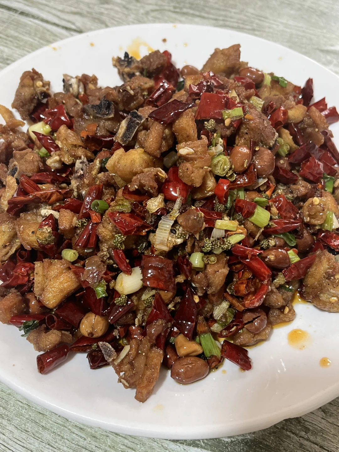 我愿称之为邢台最好吃的辣子鸡