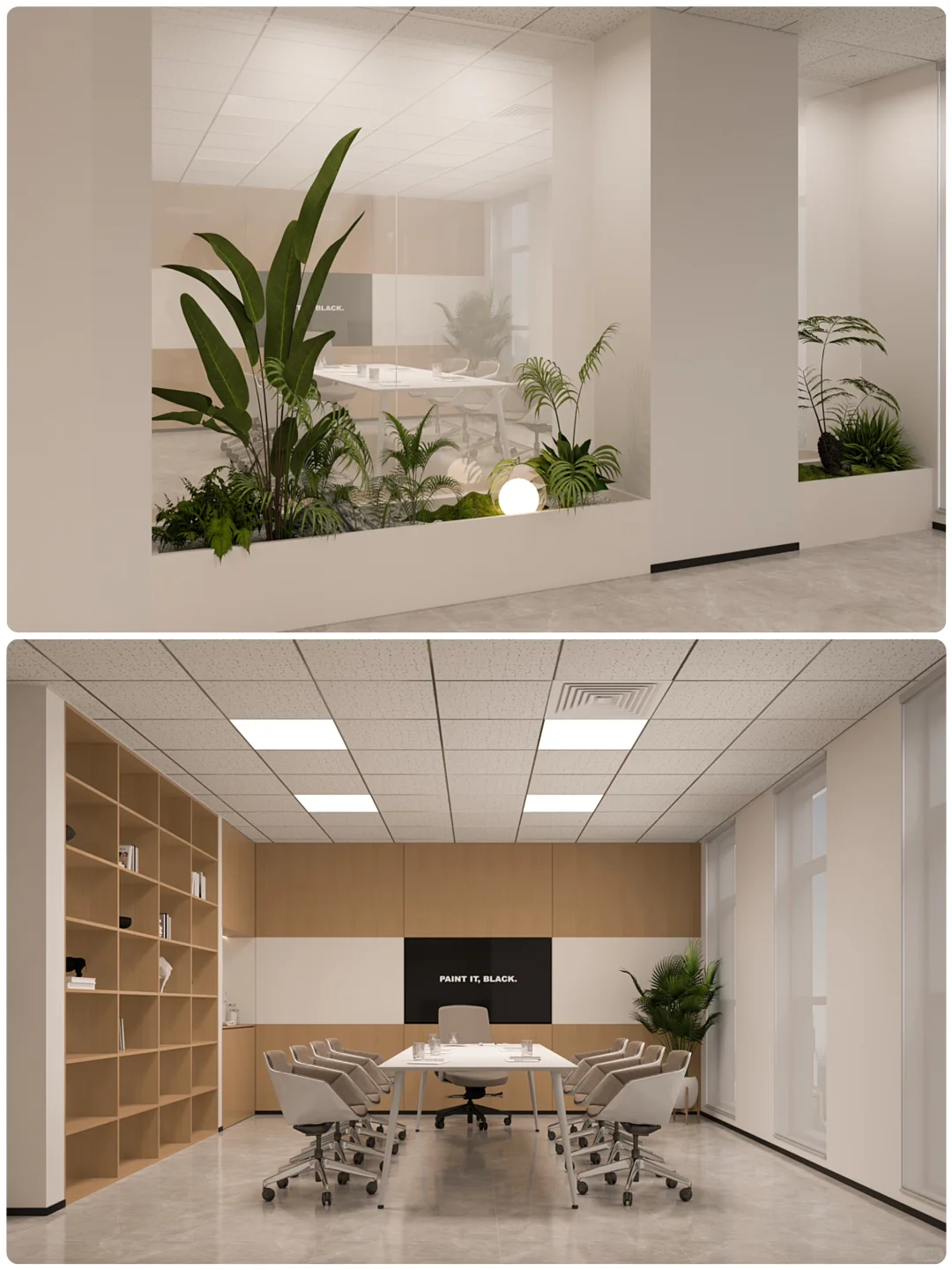 石家庄金石工业园办公空间设计案例