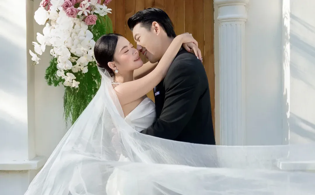 这是石家庄丨雪山下的婚纱照把童话照进现实