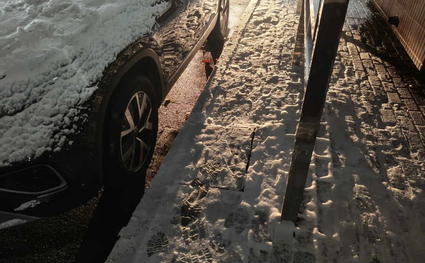 初雪那天的我们！