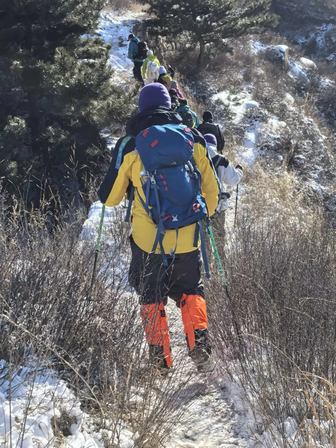 石家庄新人友好徒步团，招搭子跟我们玩雪去