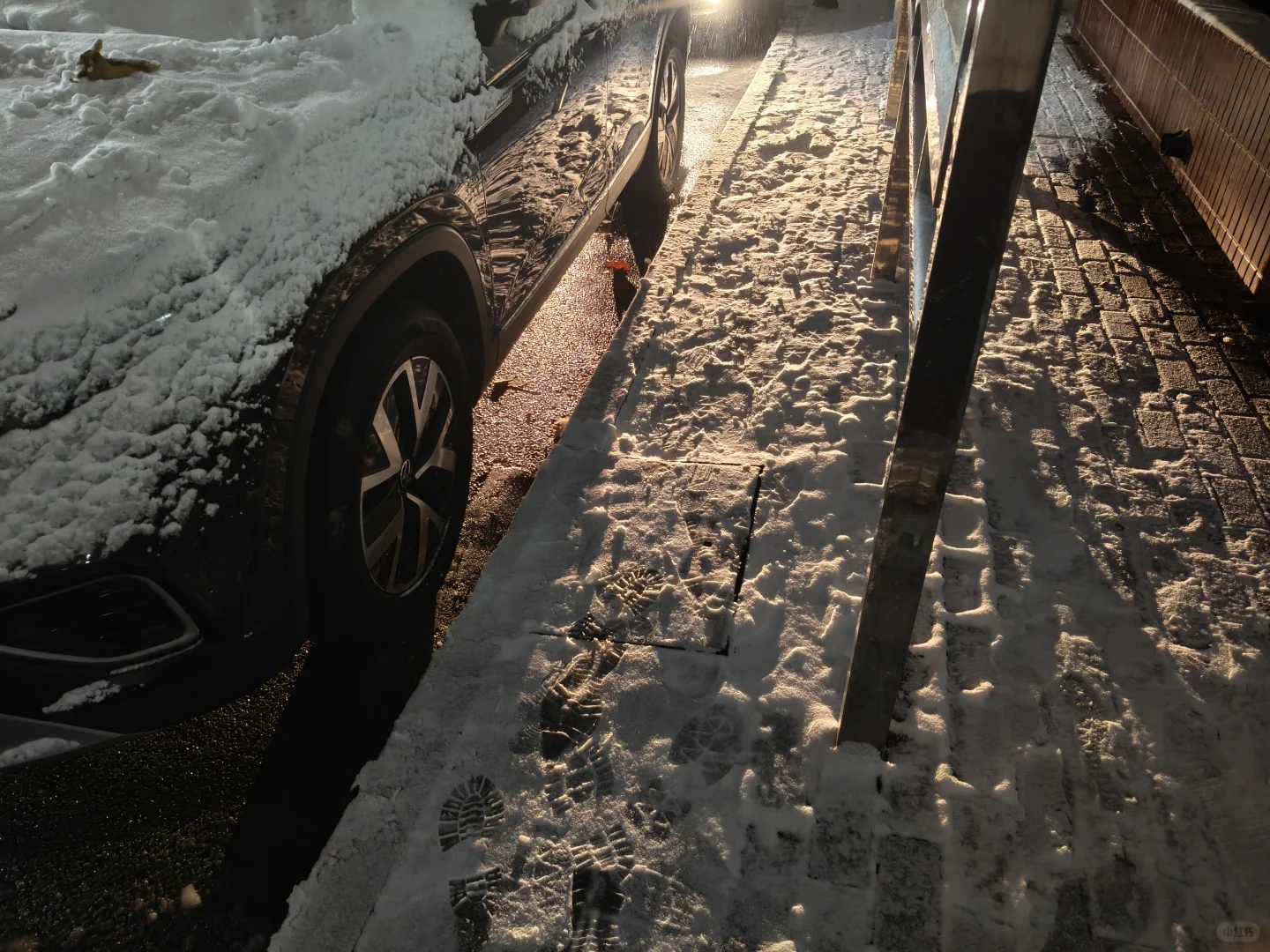 初雪那天的我们！