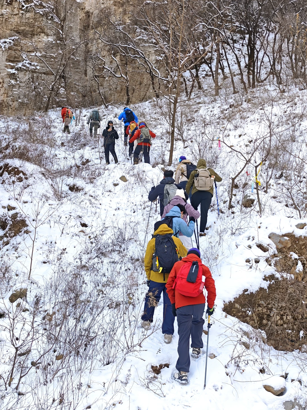 石家庄新人友好徒步团，招搭子跟我们玩雪去