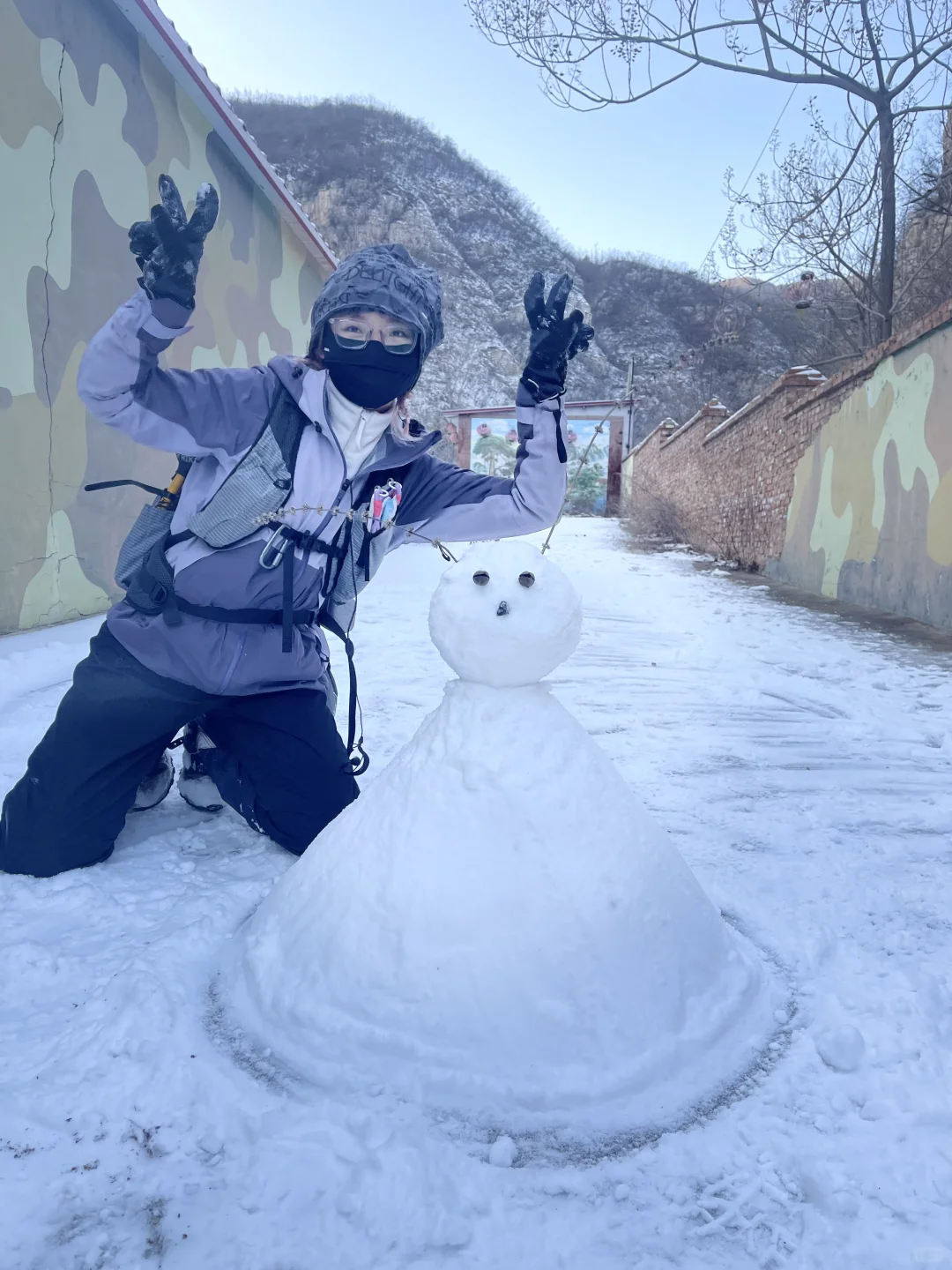 石家庄新人友好徒步团，招搭子跟我们玩雪去