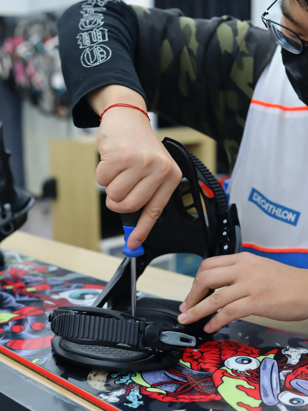 我要让石家庄的每一个滑雪人看到