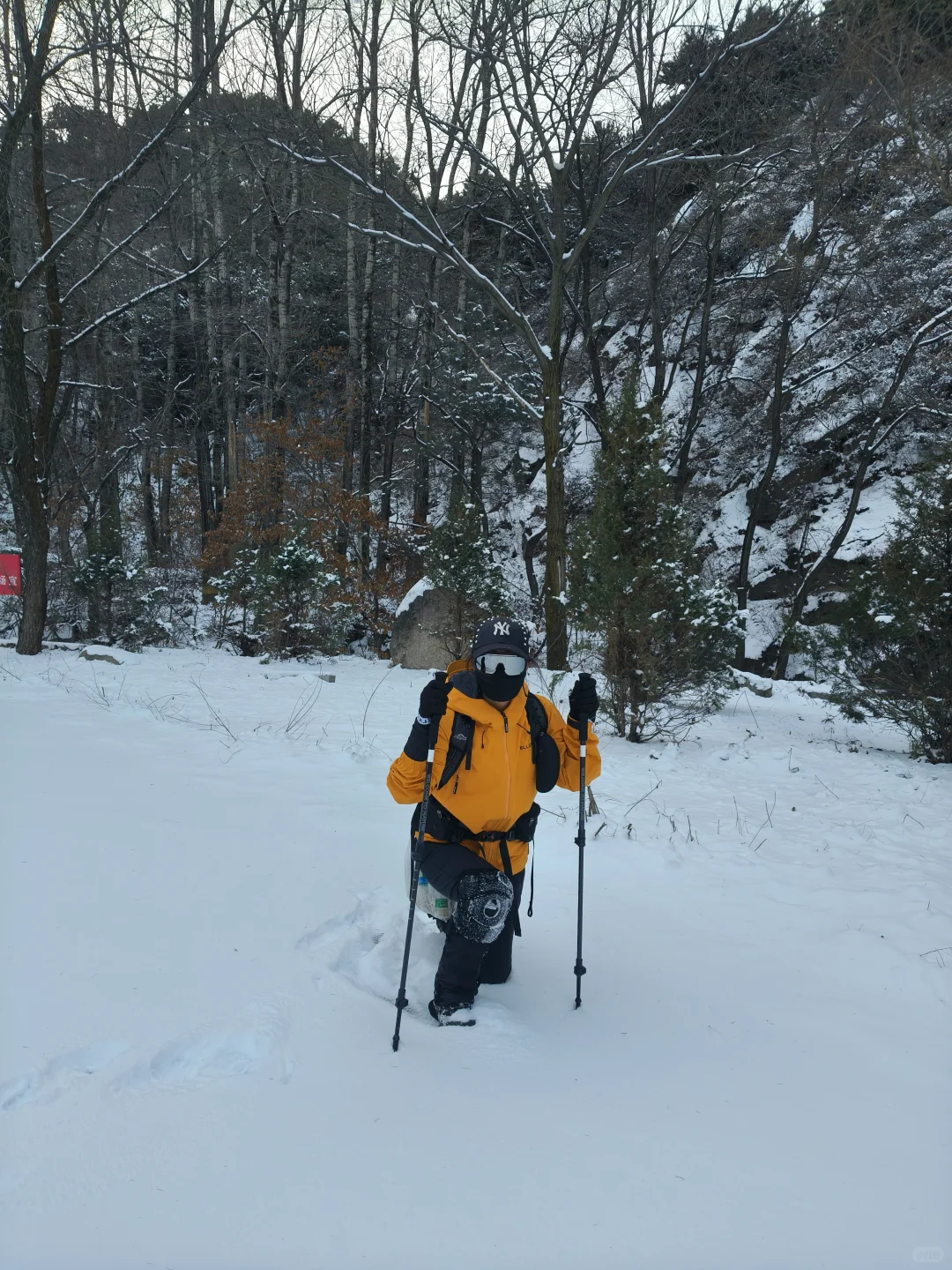 石家庄新人友好徒步团，招搭子跟我们玩雪去