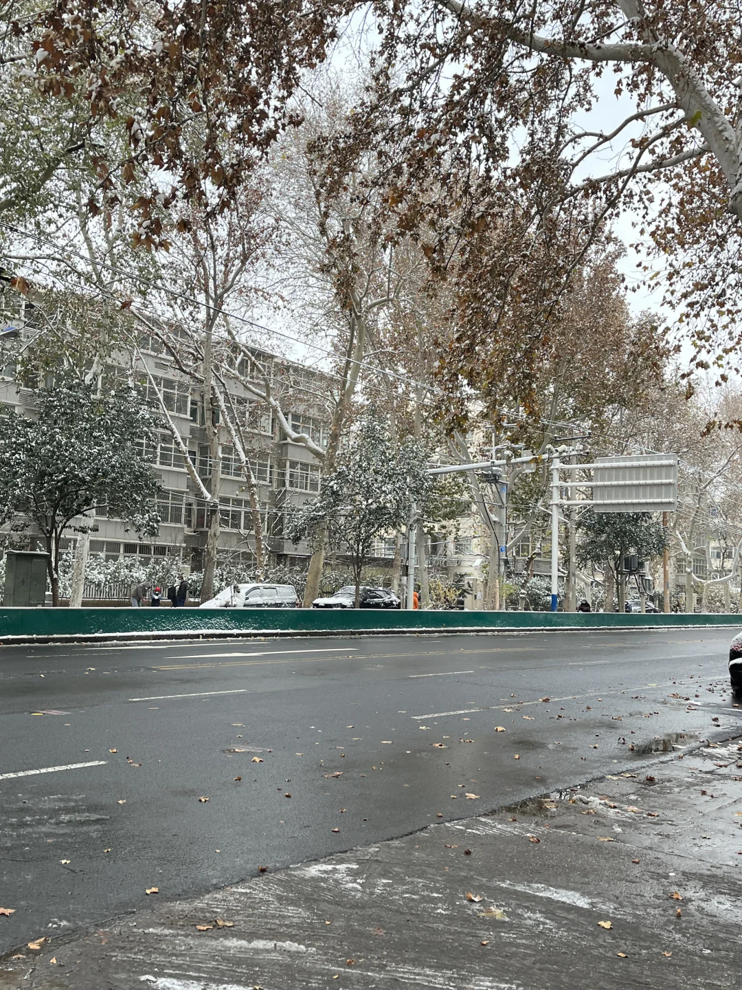 12.13石家庄实况！大家出门一定要注意安全啊