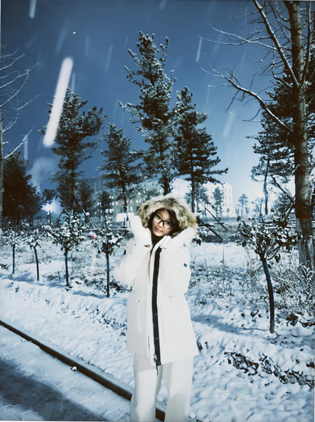 石家庄终于下雪了！