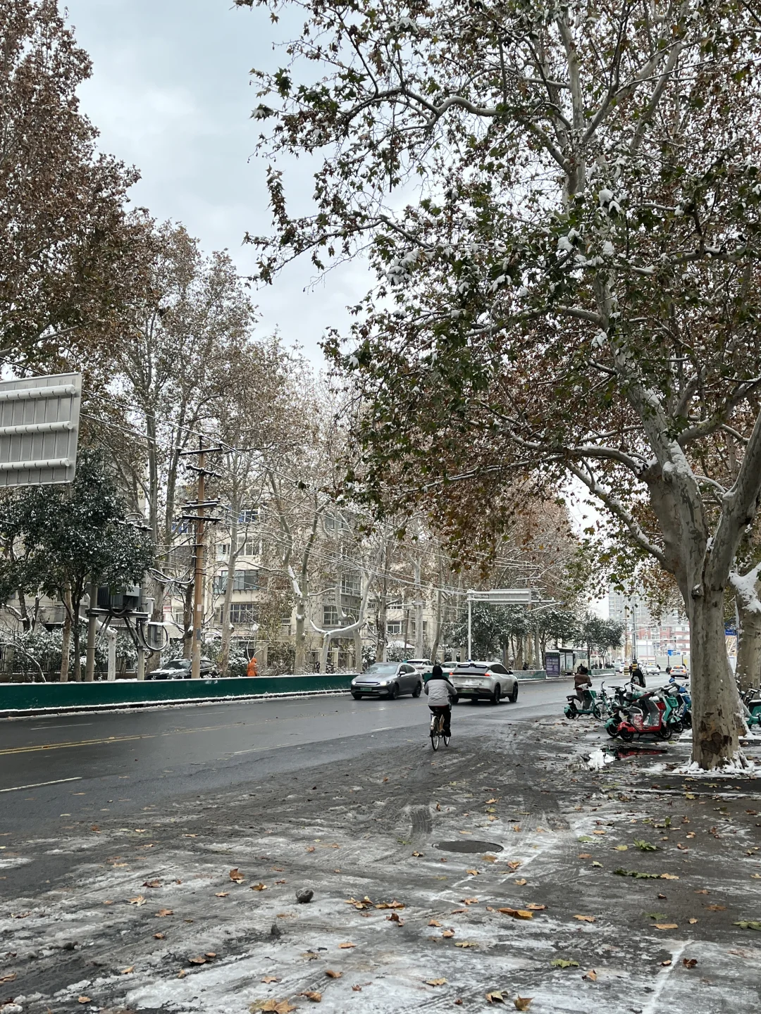 12.13石家庄实况！大家出门一定要注意安全啊