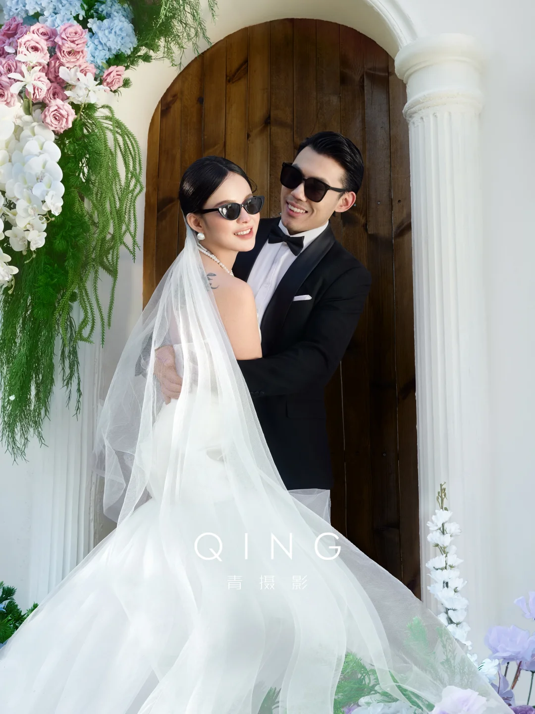 这是石家庄丨雪山下的婚纱照把童话照进现实