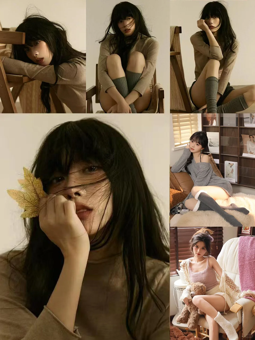 邯郸写真｜温柔沦陷！秋日针织衫写真yyds