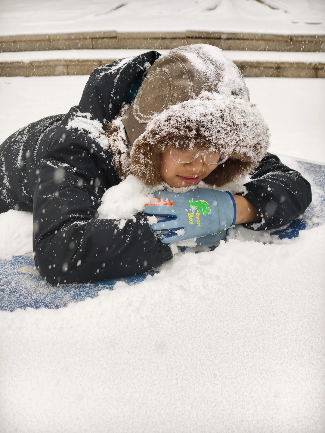 石家庄下大雪啦