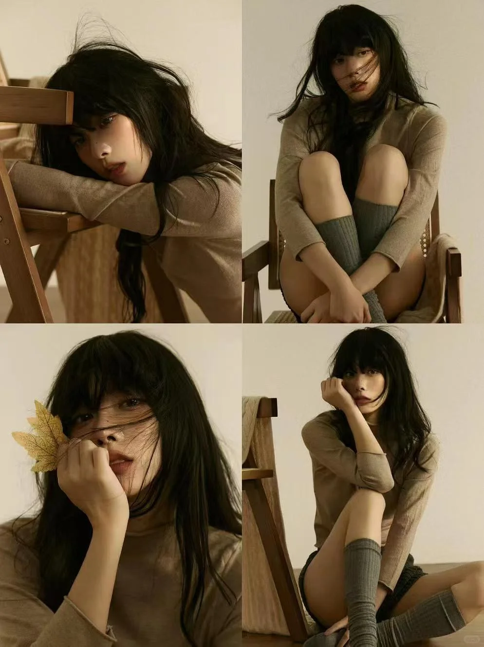 邯郸写真｜温柔沦陷！秋日针织衫写真yyds