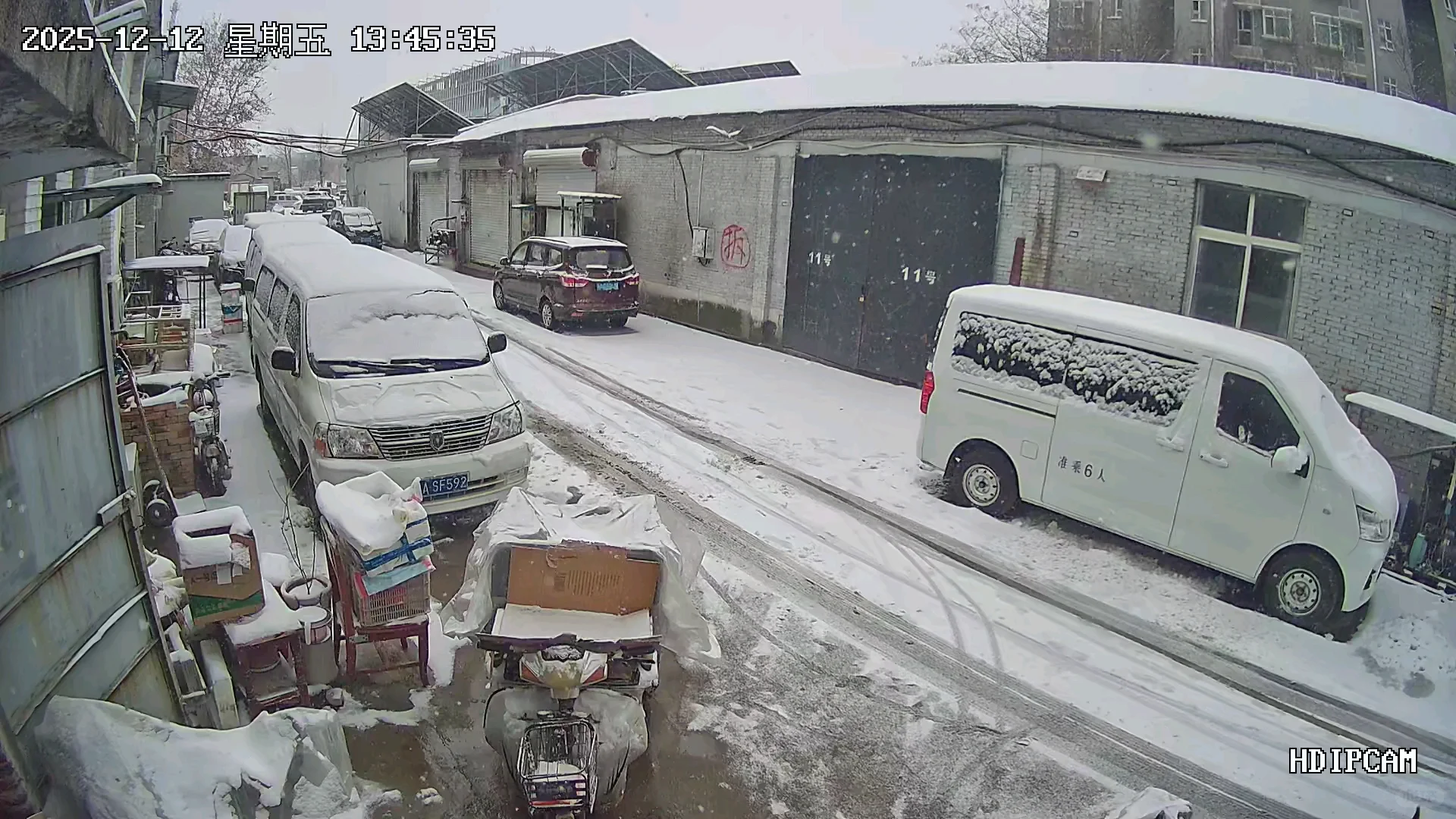 石家庄的雪来了！！！实时各地汇报！🌨️