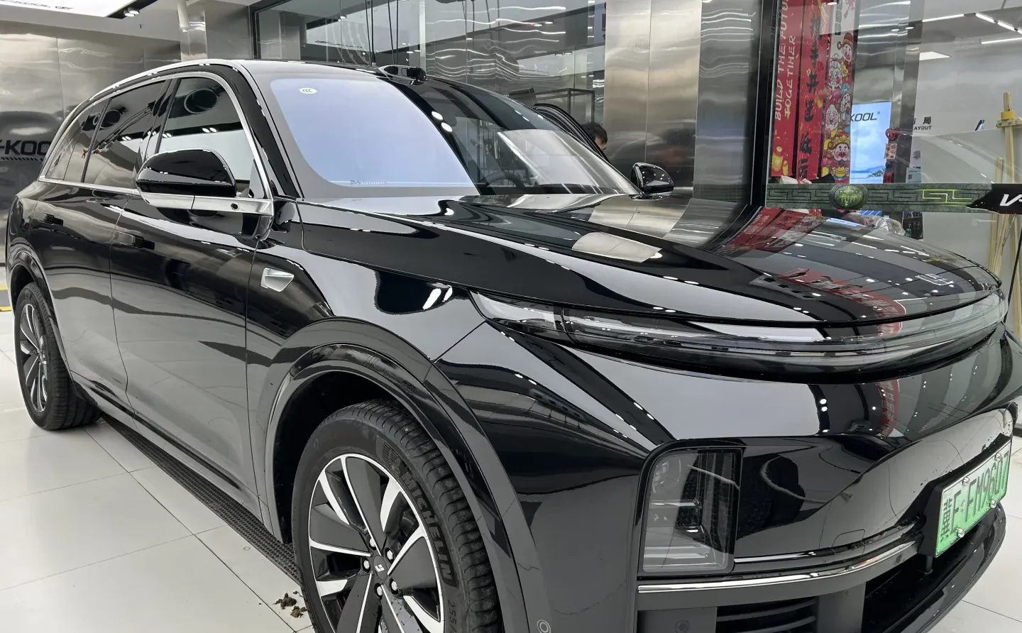 邢台理想车主速来！原厂车秒变黑武士太绝啦