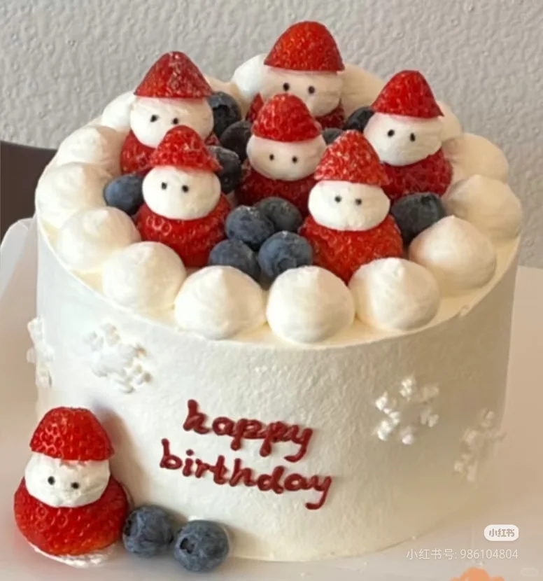 圣诞蛋糕合集｜邢台人均30+DIY烘焙来麦甜