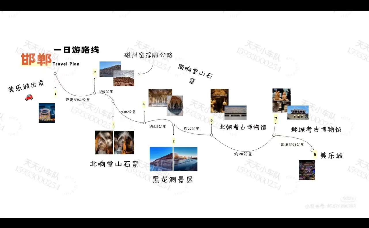 邯郸旅游包车+路线规划｜性价比之王！花少