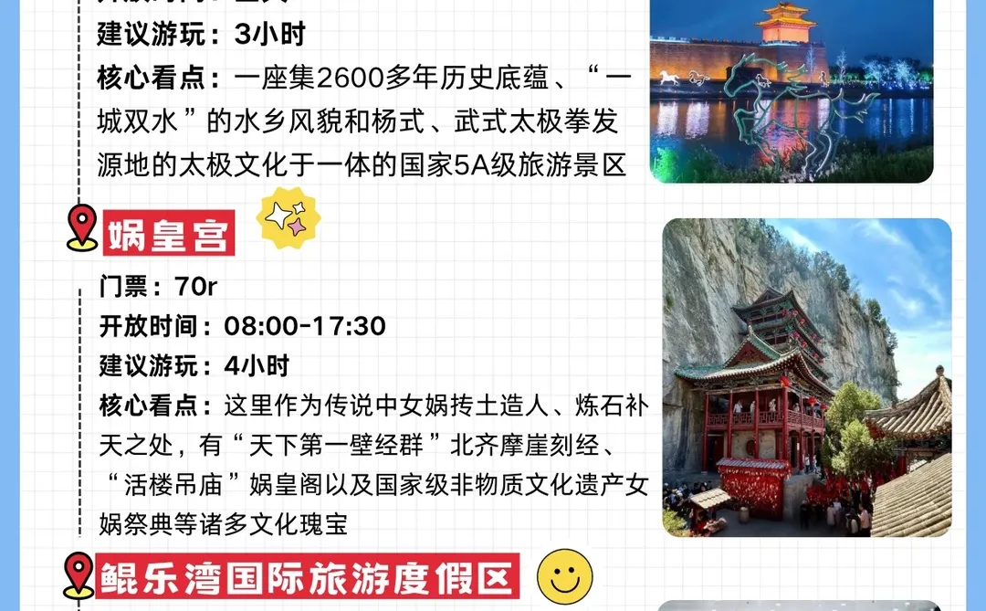 本地人整理 邯郸必打卡十大景点❗