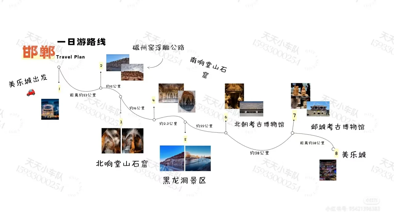 邯郸旅游包车+路线规划｜性价比之王！花少