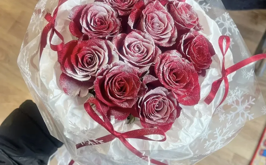 邢台花店|落雪玫瑰❄️