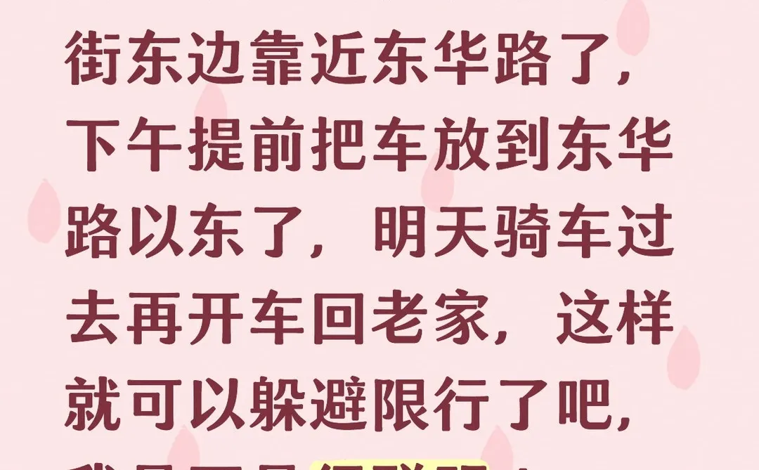 邢台奇葩限行政策