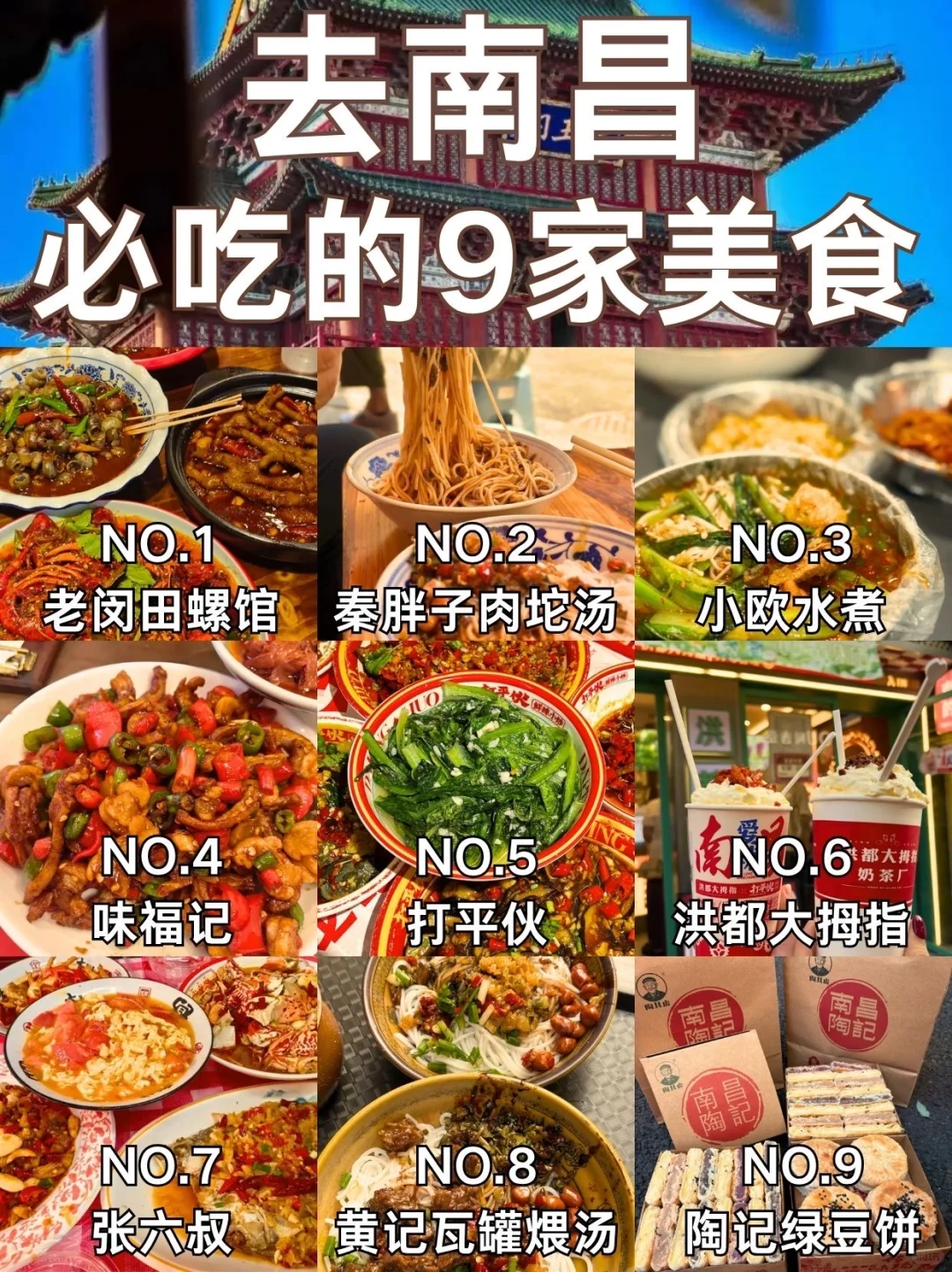南昌必吃9家！从早到晚不重样