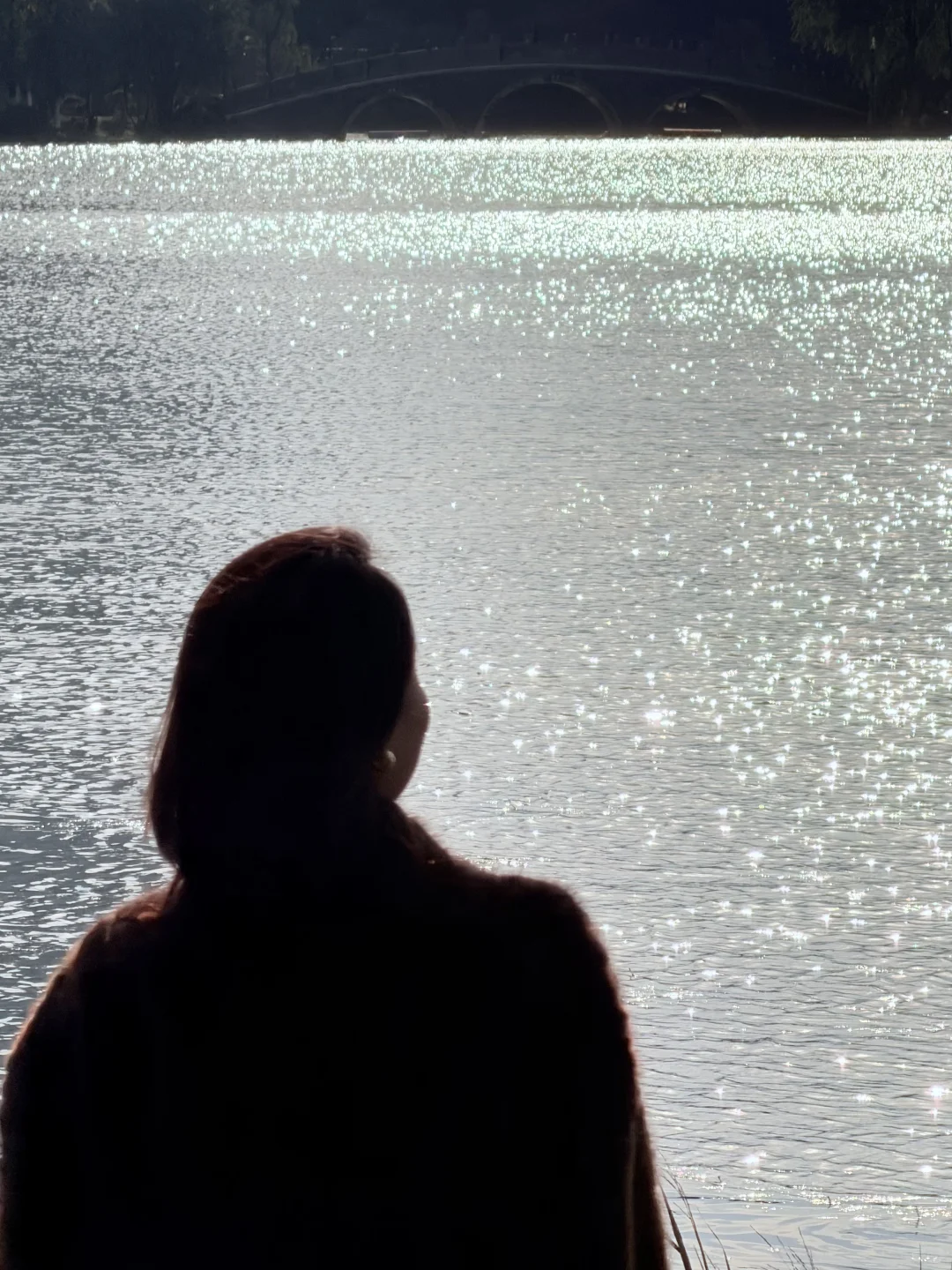 赣州📍发光的湖面像星星✨
