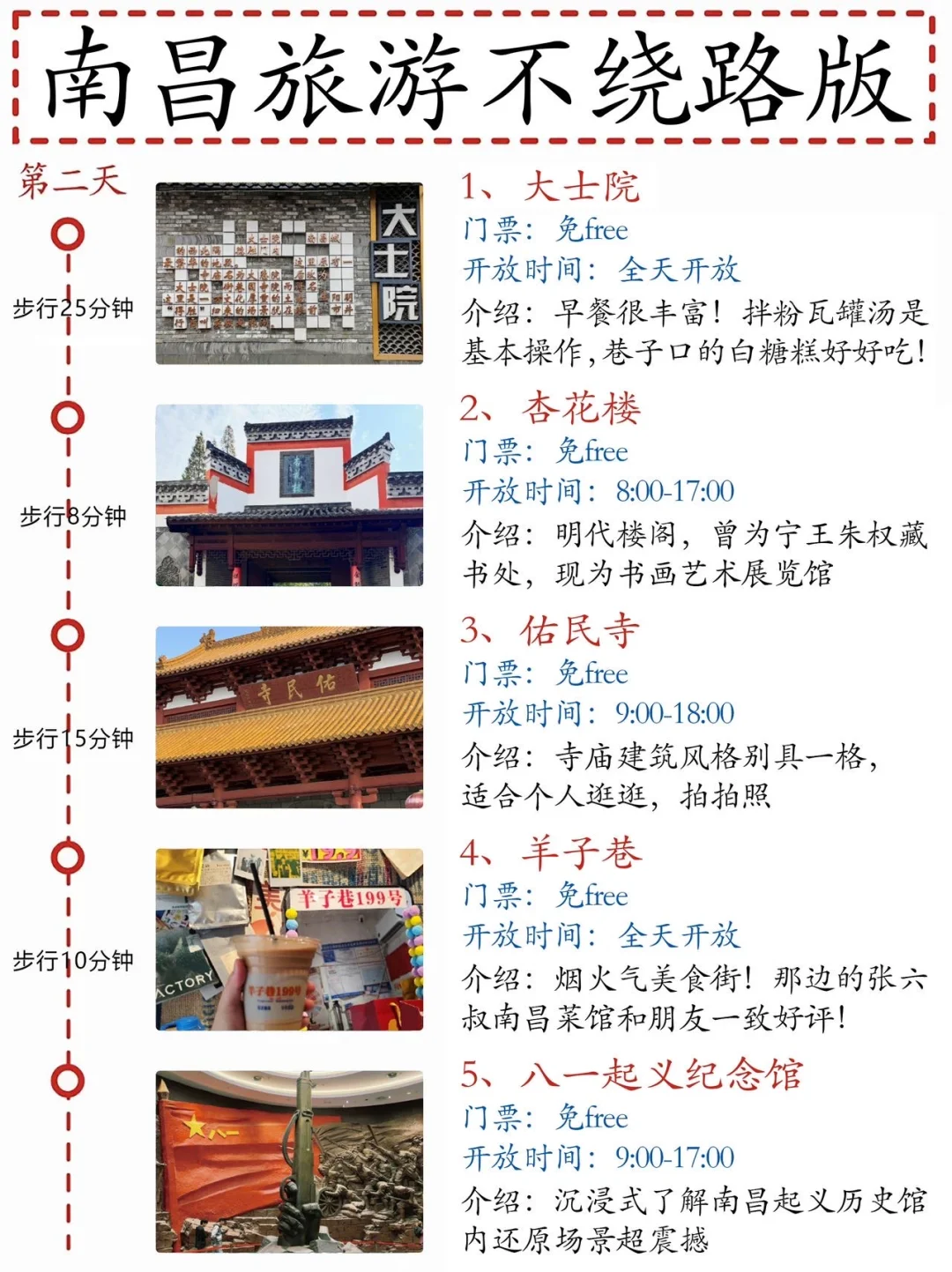 本J人对自己手写的南昌旅游攻略甚是满意🥳