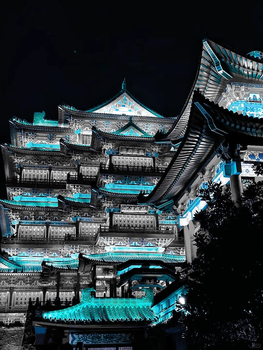 🌧烟雨夜游滕王阁