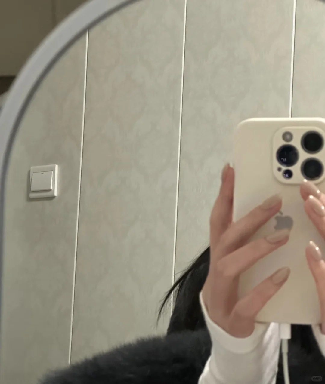 赣州美甲💅、好温柔裸色