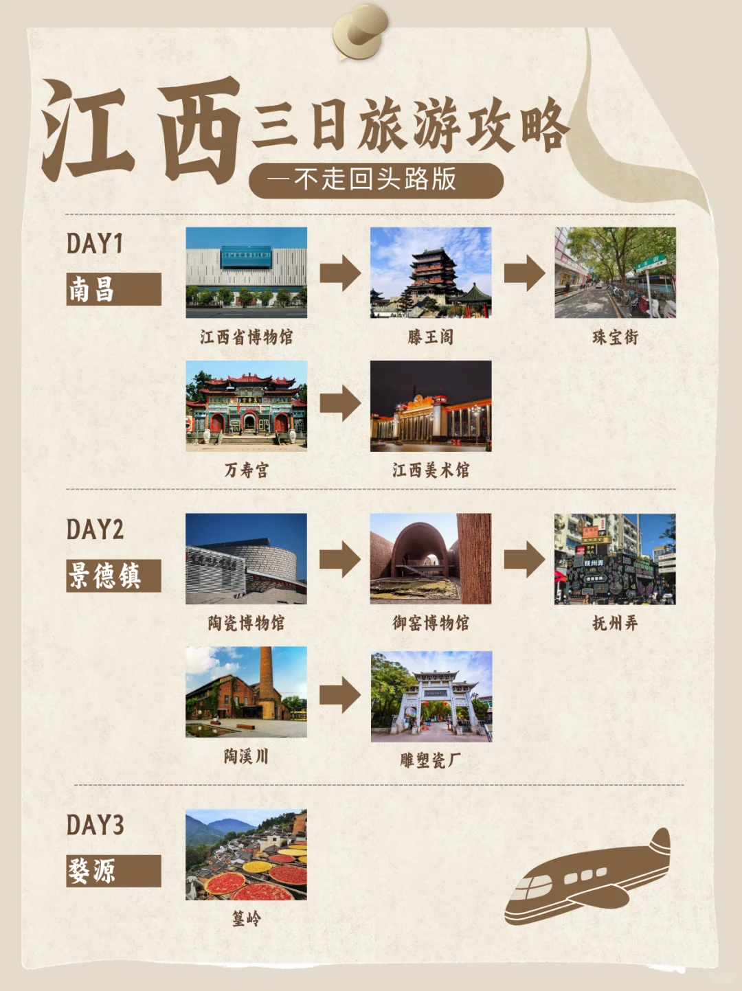 📍江西3城 | 三天两晚吃住行保姆攻略附地图
