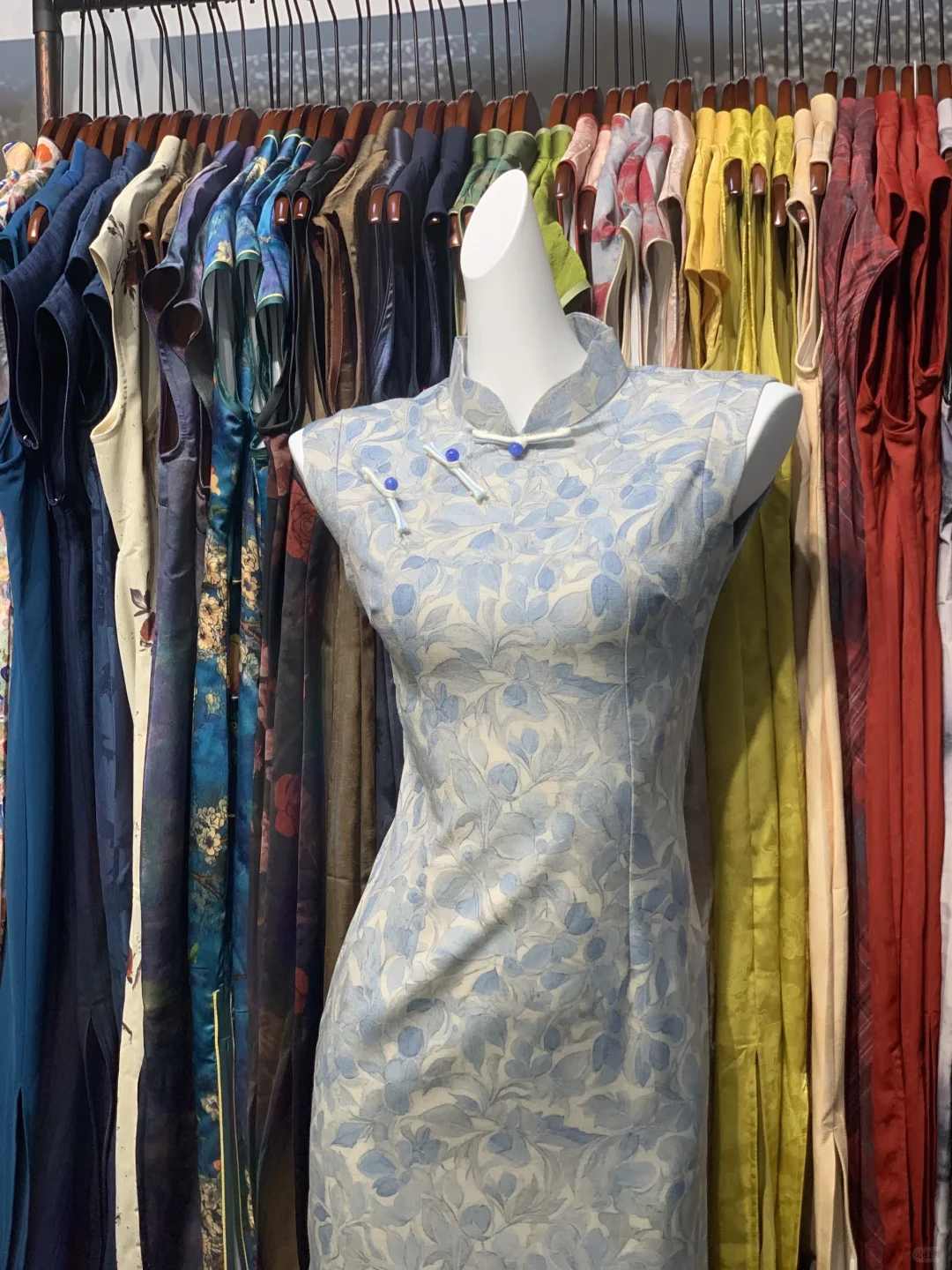 南昌珠宝街|100多的旗袍，一下买了4件