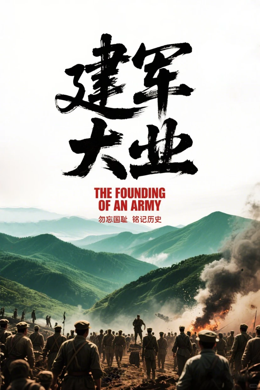 南昌枪响，第一支人民的军队！太硬核了！🫡