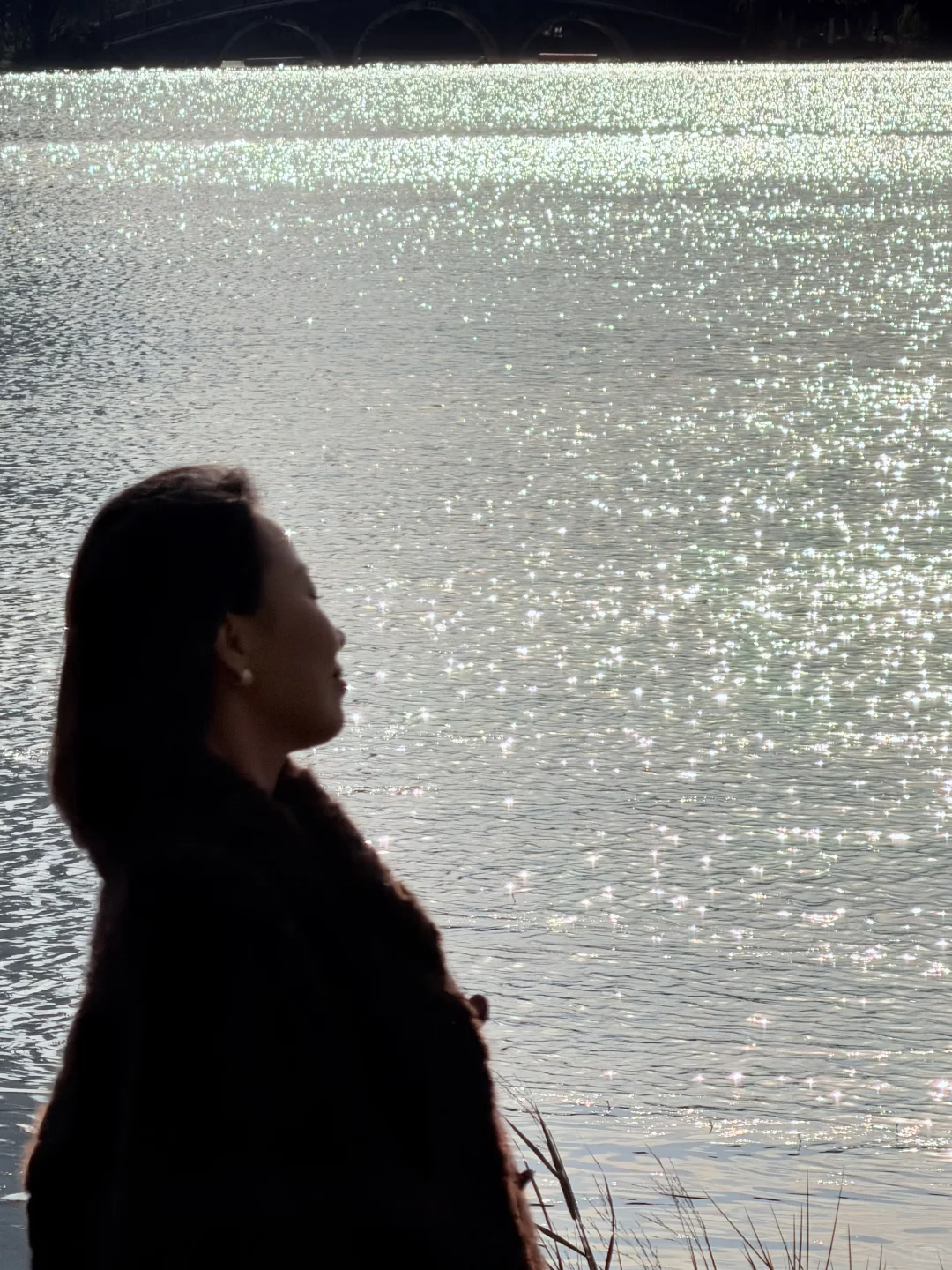 赣州📍发光的湖面像星星✨