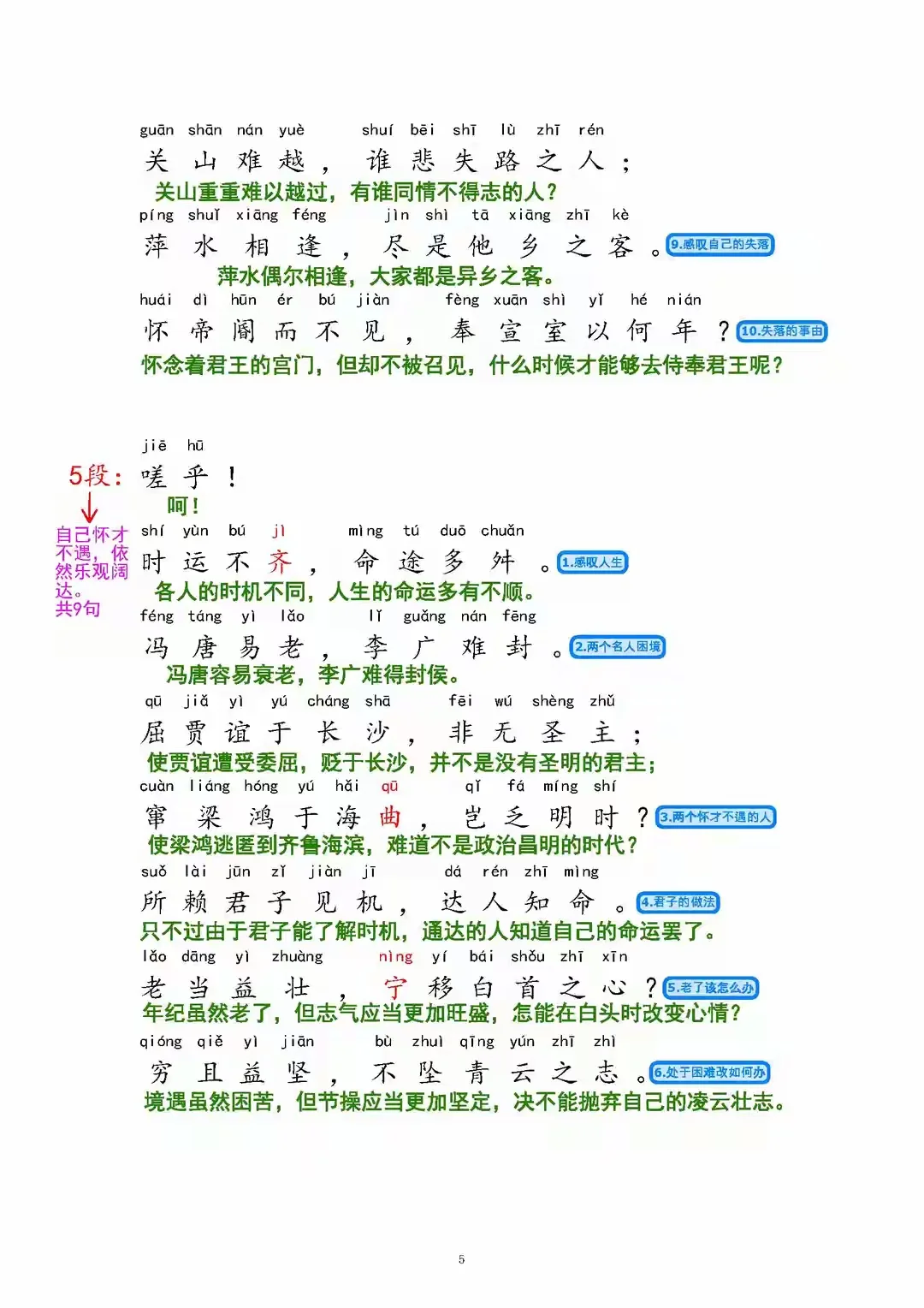 等了5年！终于等到娃能背《滕王阁序》的年