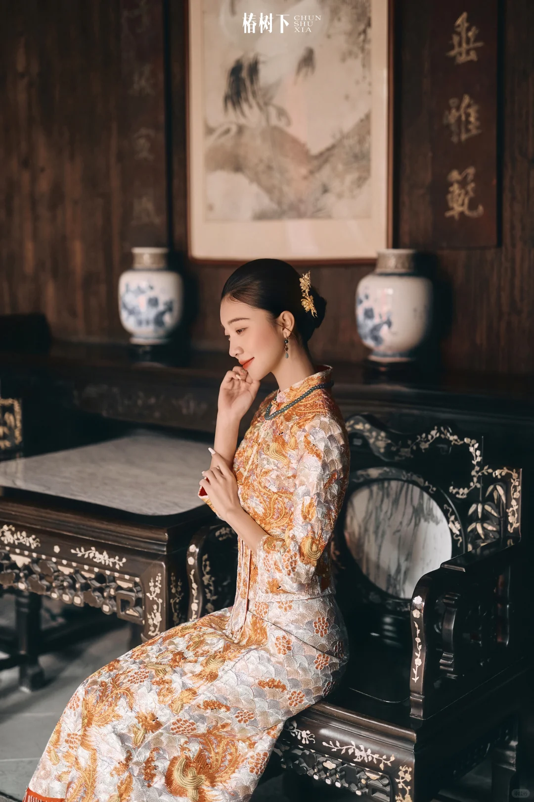 新中式民国风婚纱照🏮南昌婚纱照