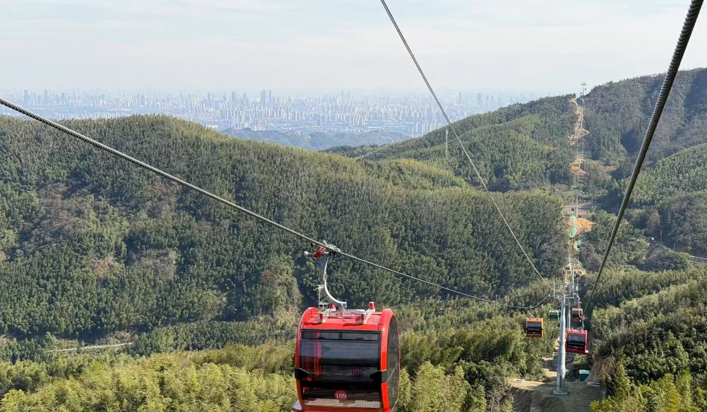 南昌盼了N久的梅岭云端索道终于要开啦！