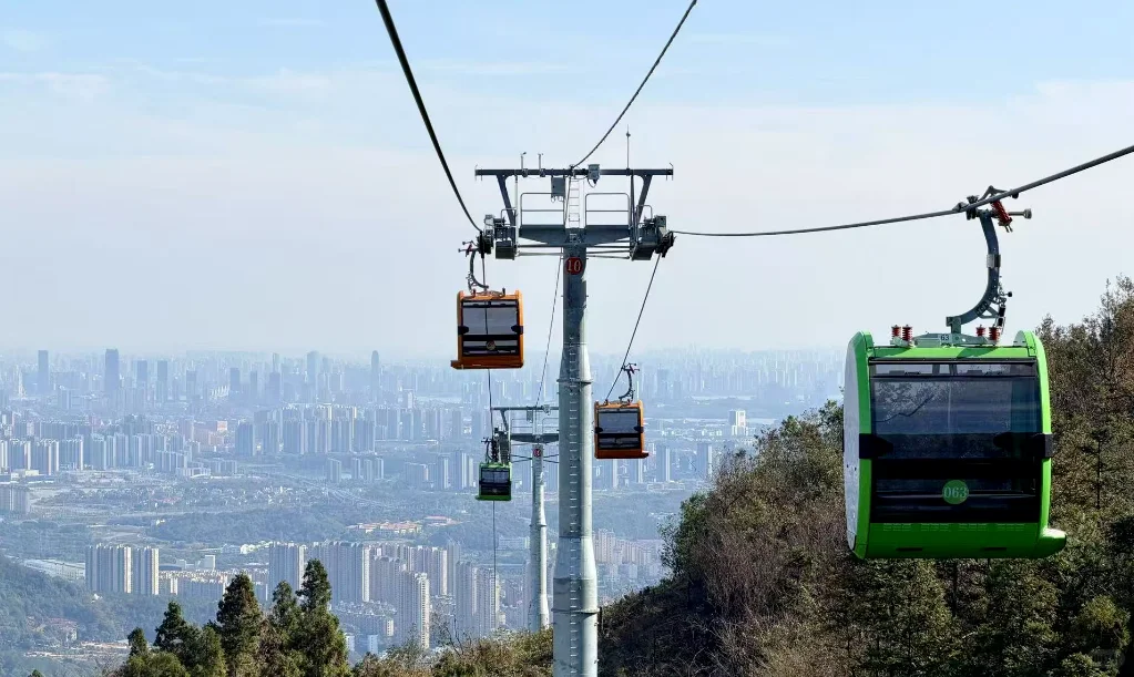 南昌盼了N久的梅岭云端索道终于要开啦！