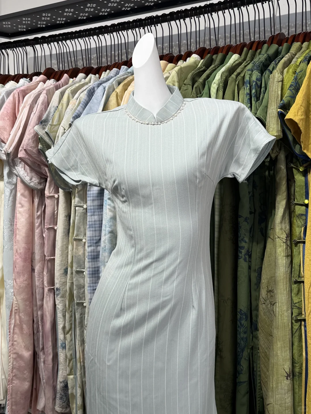 南昌珠宝街|100多的旗袍，一下买了4件