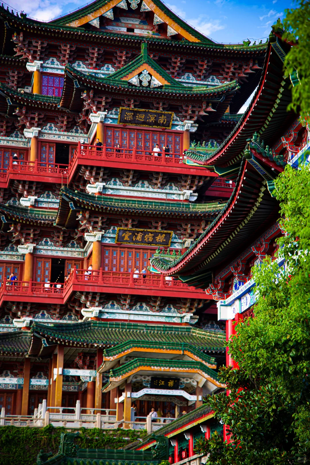 滕王阁的不同拍法