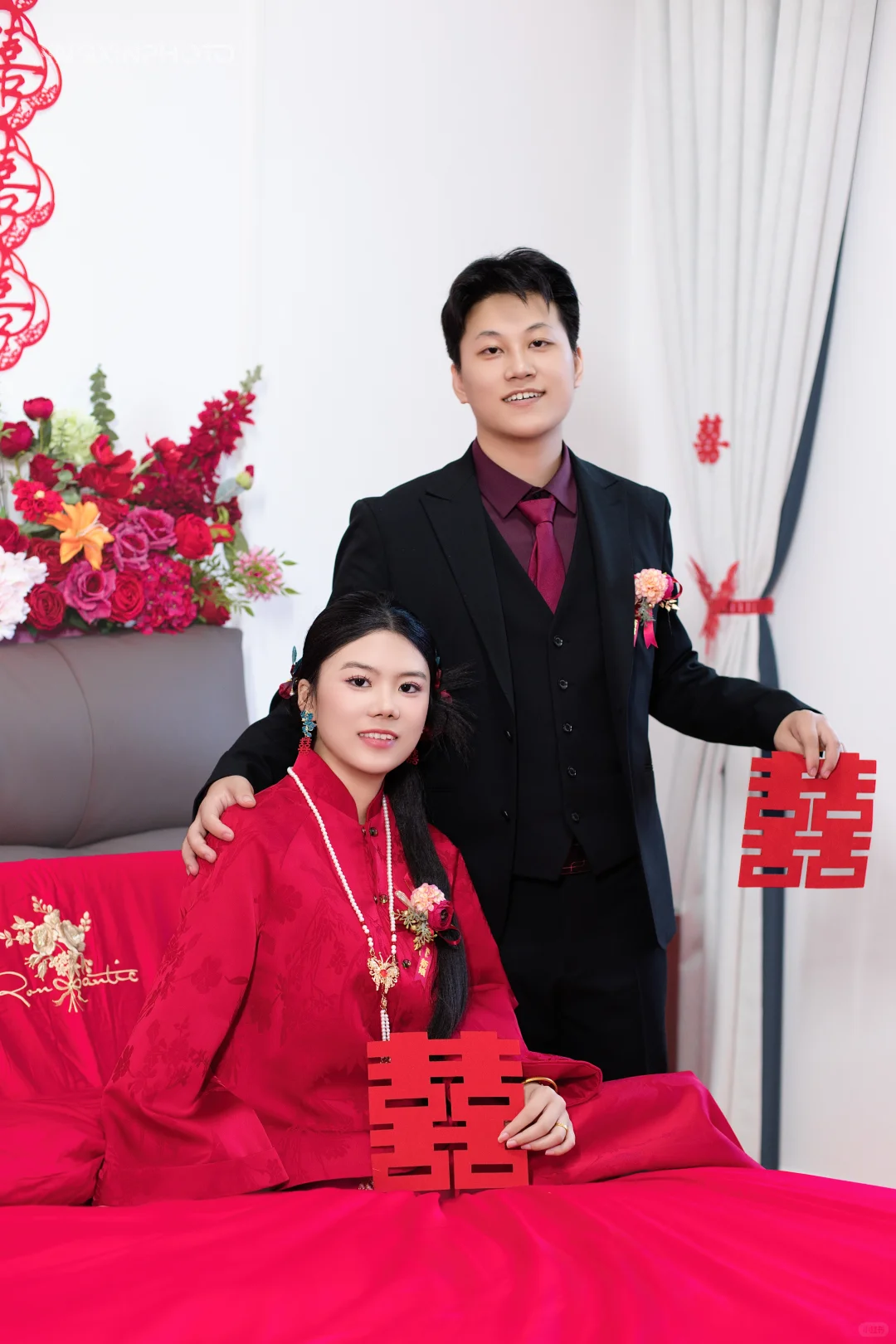 赣州婚礼跟拍双人动作姿势#赣州婚礼跟拍